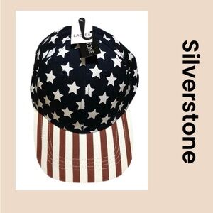 Women’s American Flag Baseball Cap NWT